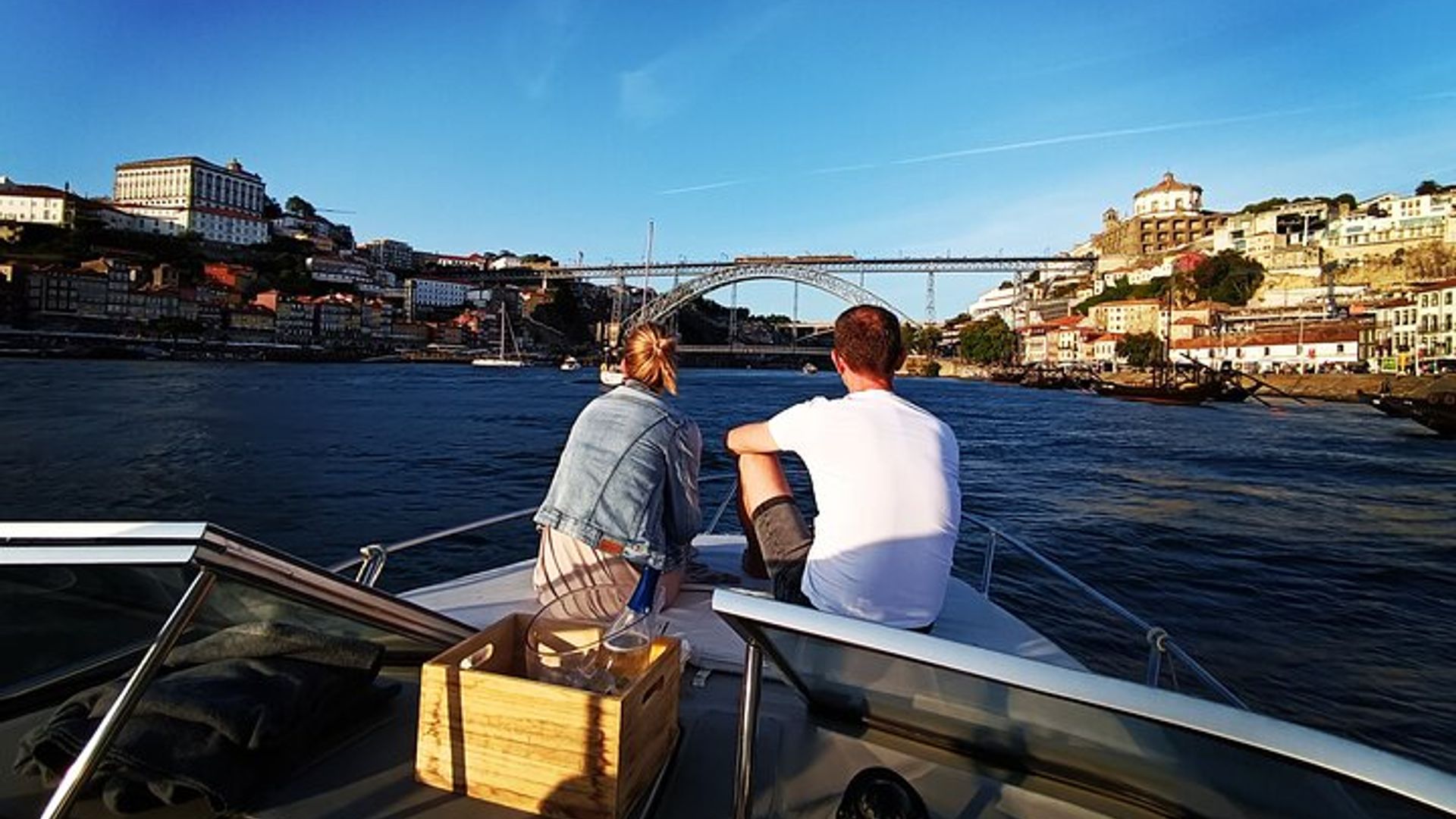 6 Ponts et Ribeira Tour en bateau (1h30m) avec coucher de soleil Option