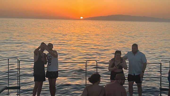Tenerife Sunset Catamaran with Snacks, Transfers