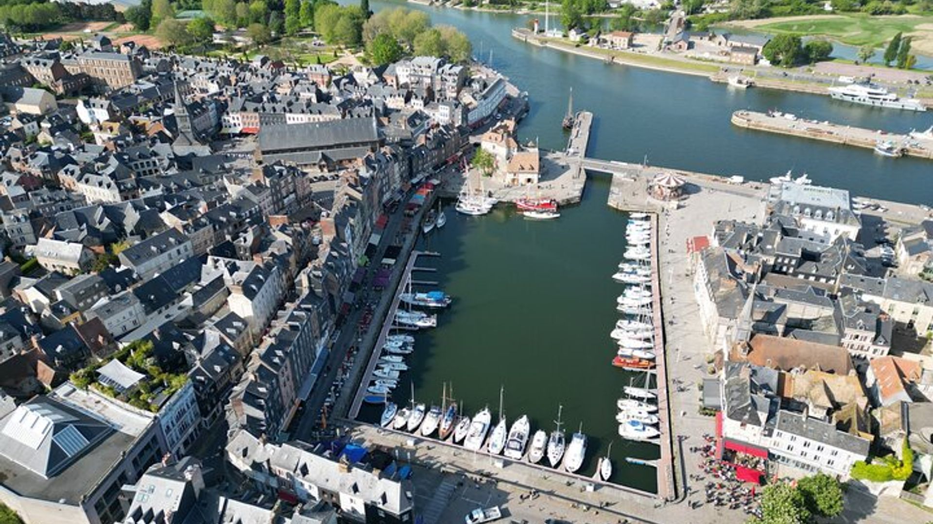 Coastal Views in Honfleur and Deauville From Le Havre