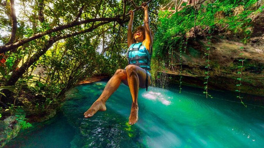 Cancun: Adventure ATV, Zipline, and Cenote Combo Experience