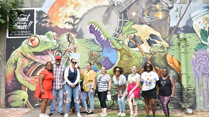 Atlanta Street Art and BeltLine Tour with Happy Hour Drink