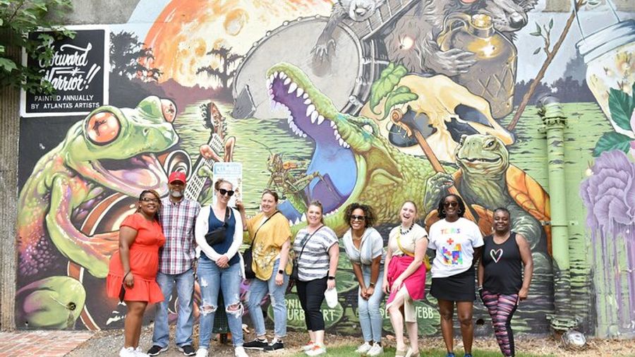 Atlanta Street Art and BeltLine Tour with Happy Hour Drink