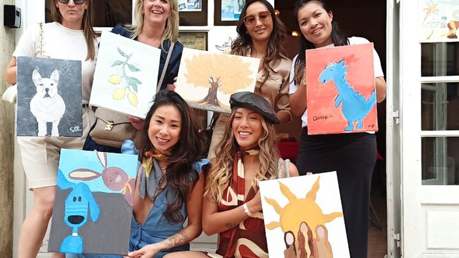 2 heures Activité privée de peinture à Vallauris Artist Studio