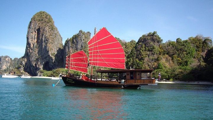 Krabi Sunset Cruise with Dinner and Bioluminescent Snorkeling
