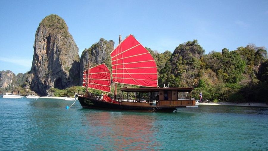 Krabi Sunset Cruise with Dinner and Bioluminescent Snorkeling