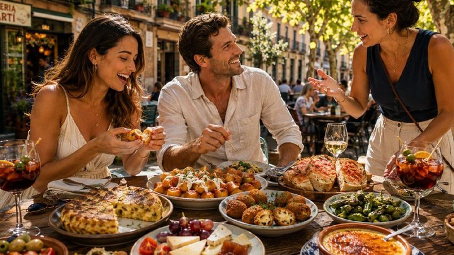 Private Barcelona Food Tour Tapas, Vermouth and Dessert