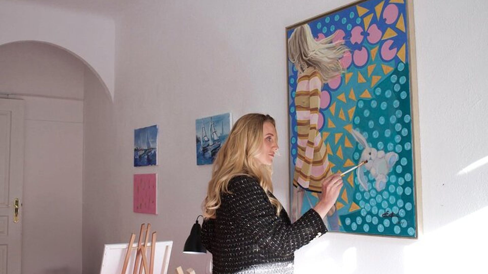 2 Hours Private Painting Activity in Vallauris Artist Studio