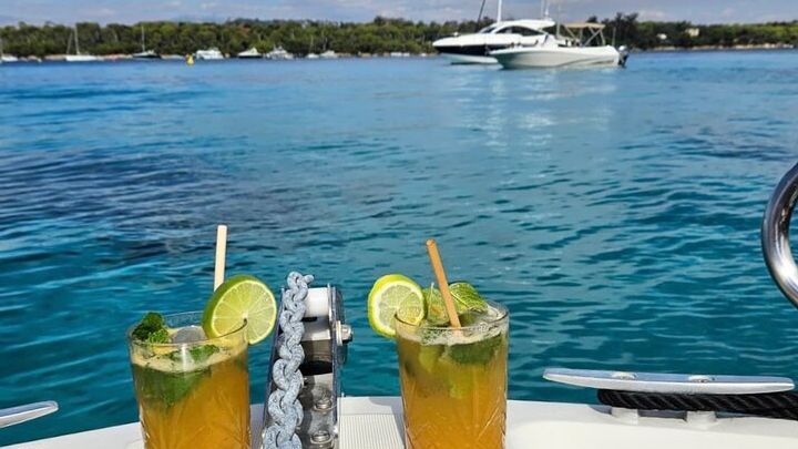 Cannes to Lerins Islands Private Sunset Boat & Snorkeling Tour