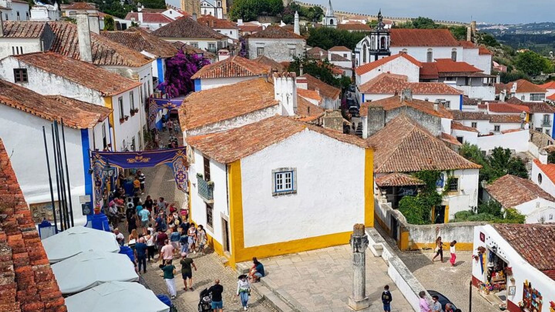Visite privée de Lisbonne à Nazare et Obidos