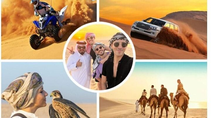 Doha: Quad Bike, Dune Bashing, Camel Ride & Inland Sea Tour
