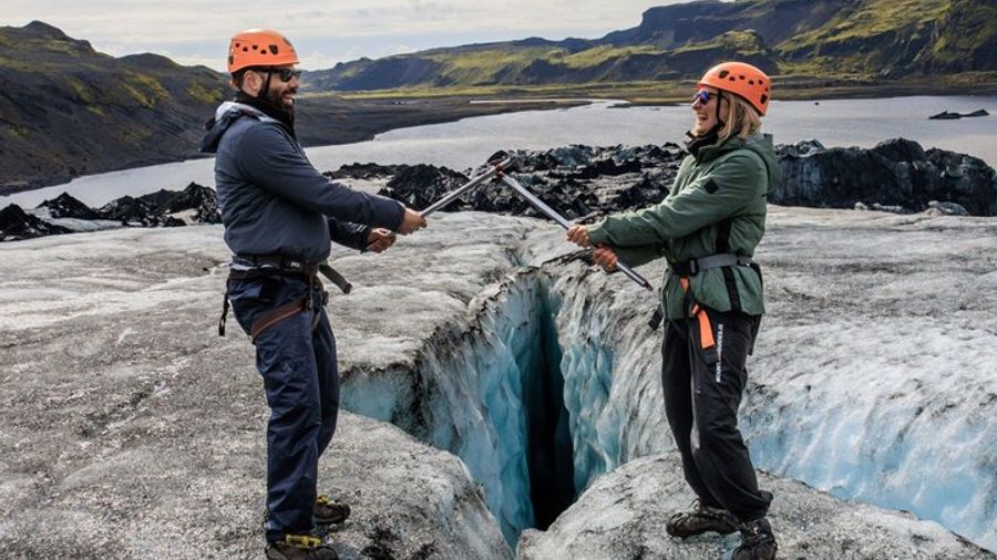 Iceland: Solheimajokull Small-Group Glacier Walk