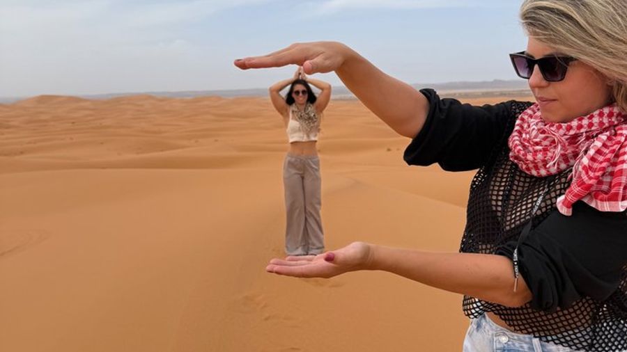 From Merzouga: 2-Nights In Luxury Camp with Camel Trek & Dinner.