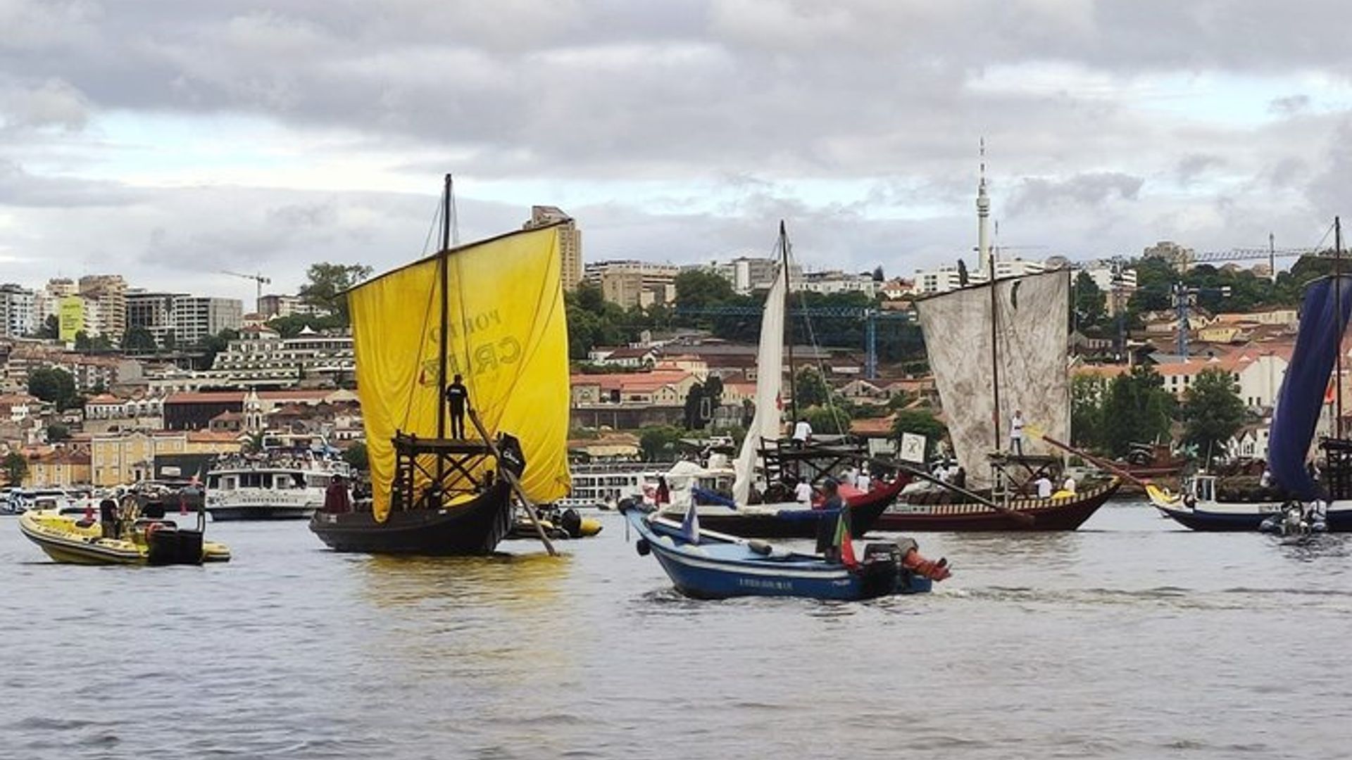 Camino de Santiago Aventura en Vela Oporto a Povoa Primera Etapa