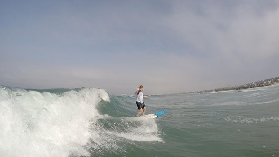 Private Newport Beach Surfing Lesson
