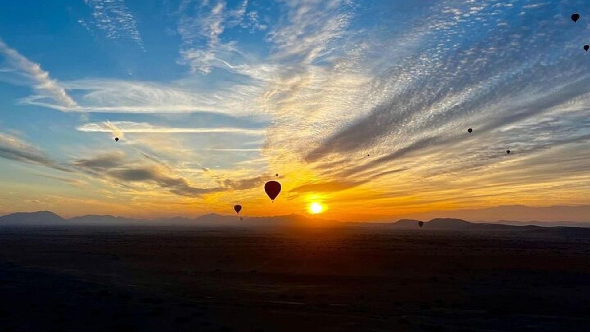 Hot Air Balloon Flight over Marrakech with Breakfast