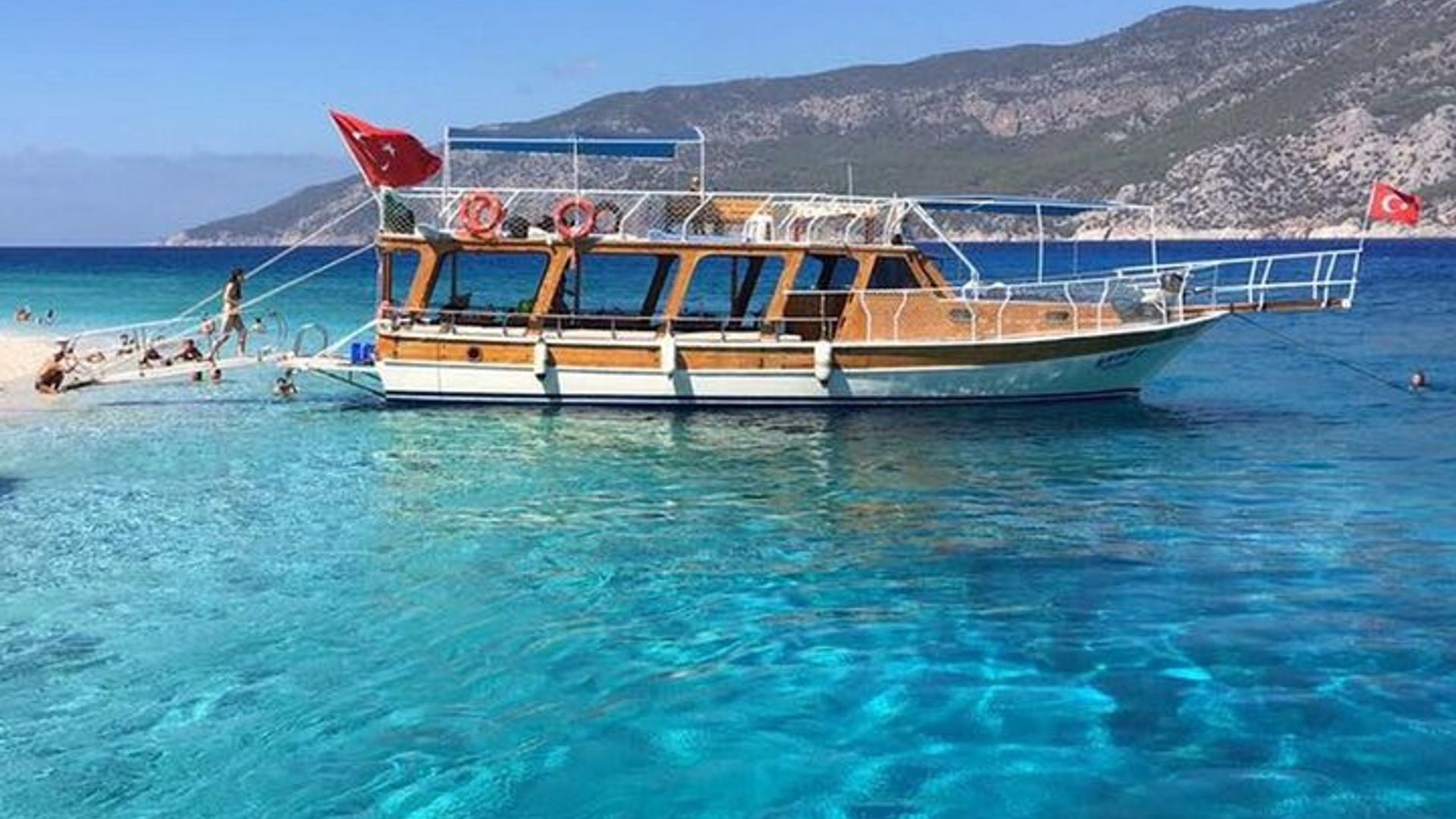 Suluada Boat Tour with BBQ Lunch & Roundtrip Transfer from Belek