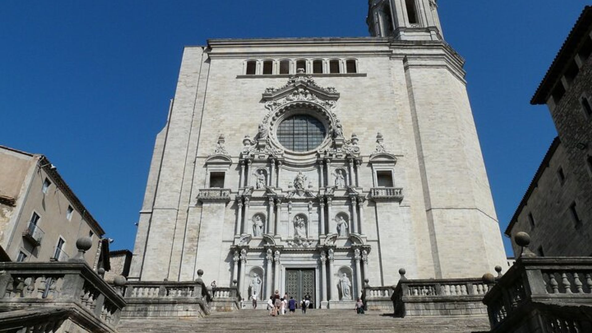 Explore Girona: Cathedral, Eiffel Bridge, City Walls & Film Sites
