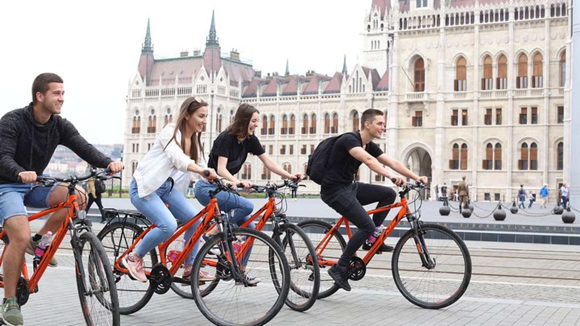 Budapest Historic Downtown Small-Group Bicycle Tour