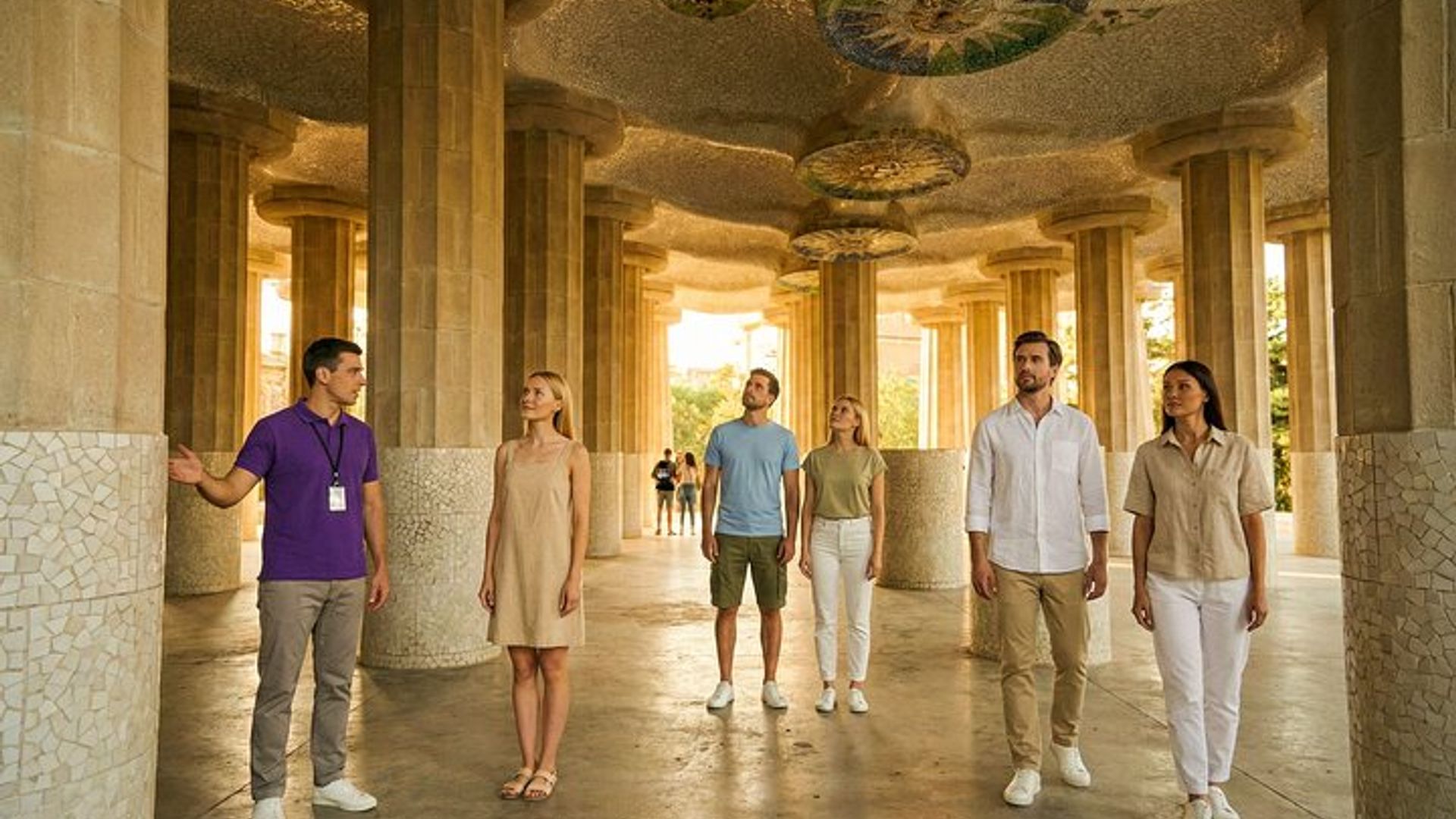 Barcelona : Führung ohne Anstehen im Park Güell