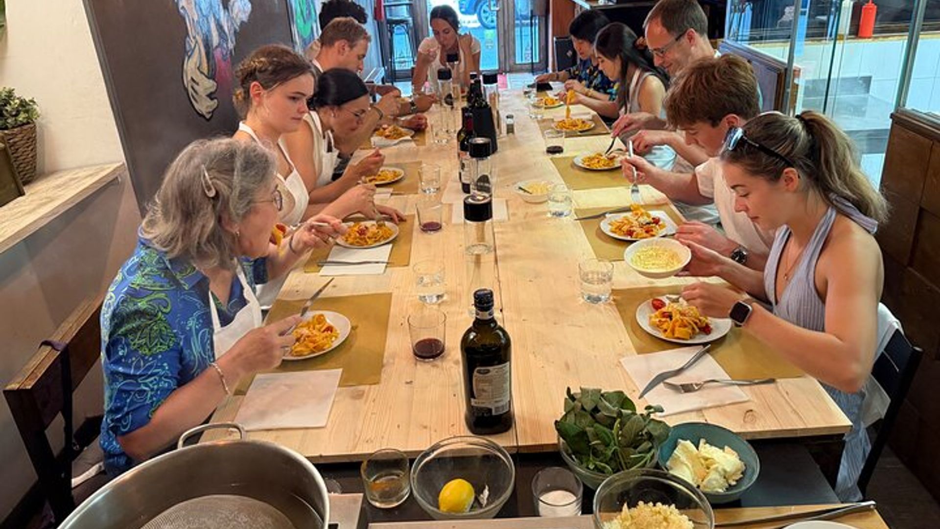 Florence; Cooking Course Pasta/Tiramisu and Lots of Wine