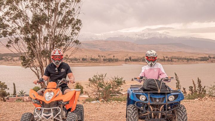 Demi-journée Quad au lac Lalla Takerkoust & Désert Agafay