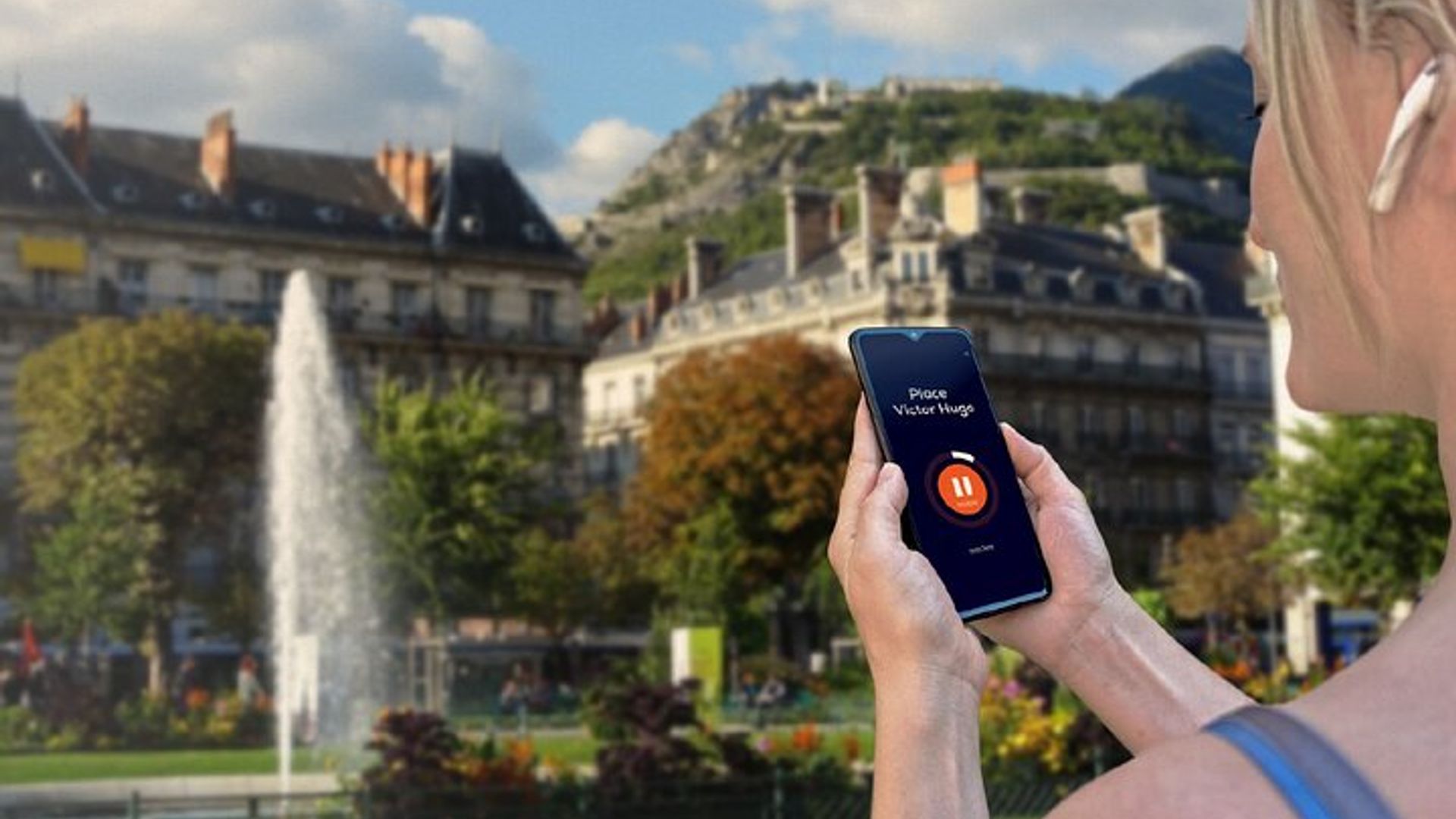 Grenoble: visita a pie audioguiada de 2 h 20 min con 19 audiocomentarios