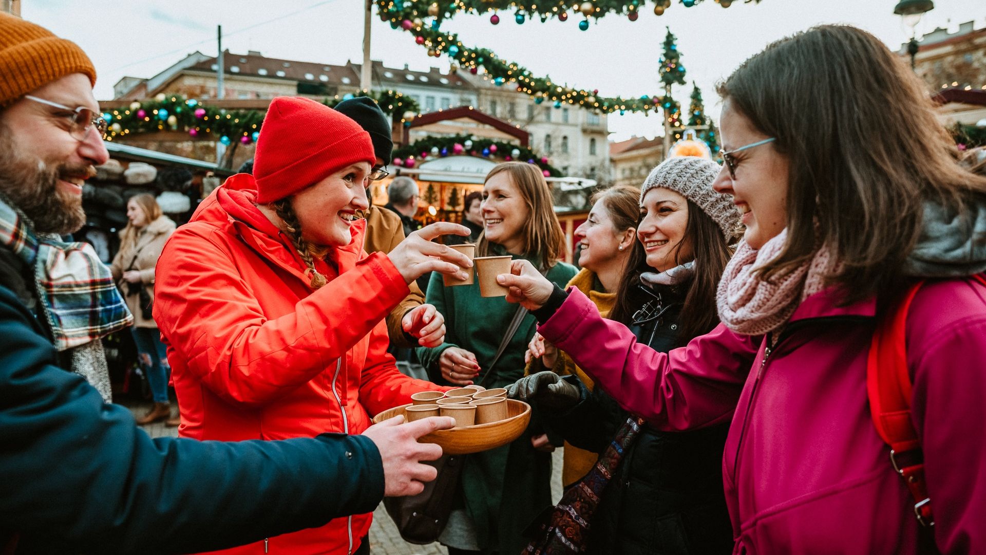 Prague Christmas Market Tour with Czech Cookies & Traditions