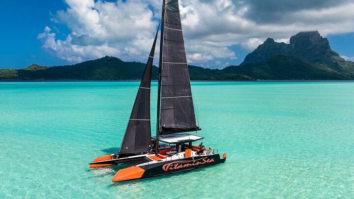 Bora Bora Half-Day Private Catamaran Sailing Tour
