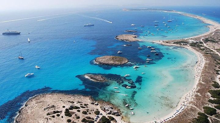 Formentera Day Trip from Ibiza on Private Luxury Catamaran