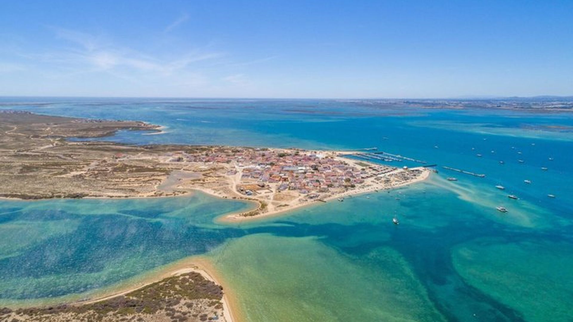 Bootstour zum Naturpark Ria Formosa und drei Inseln