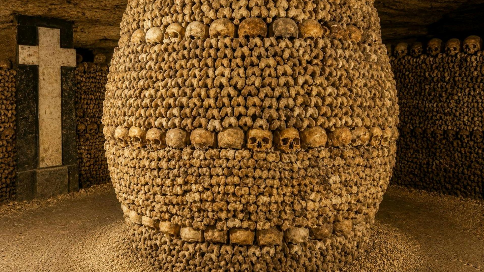 Catacombs of Paris entry ticket with Paris audio guide