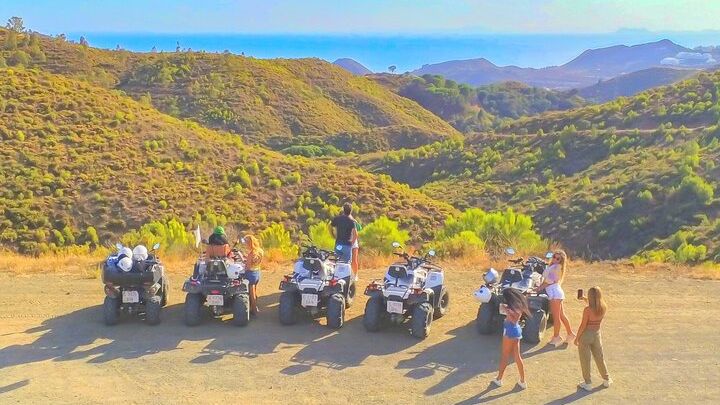 Marbella Small-Group Quad Bike Tour and Swimming Experience