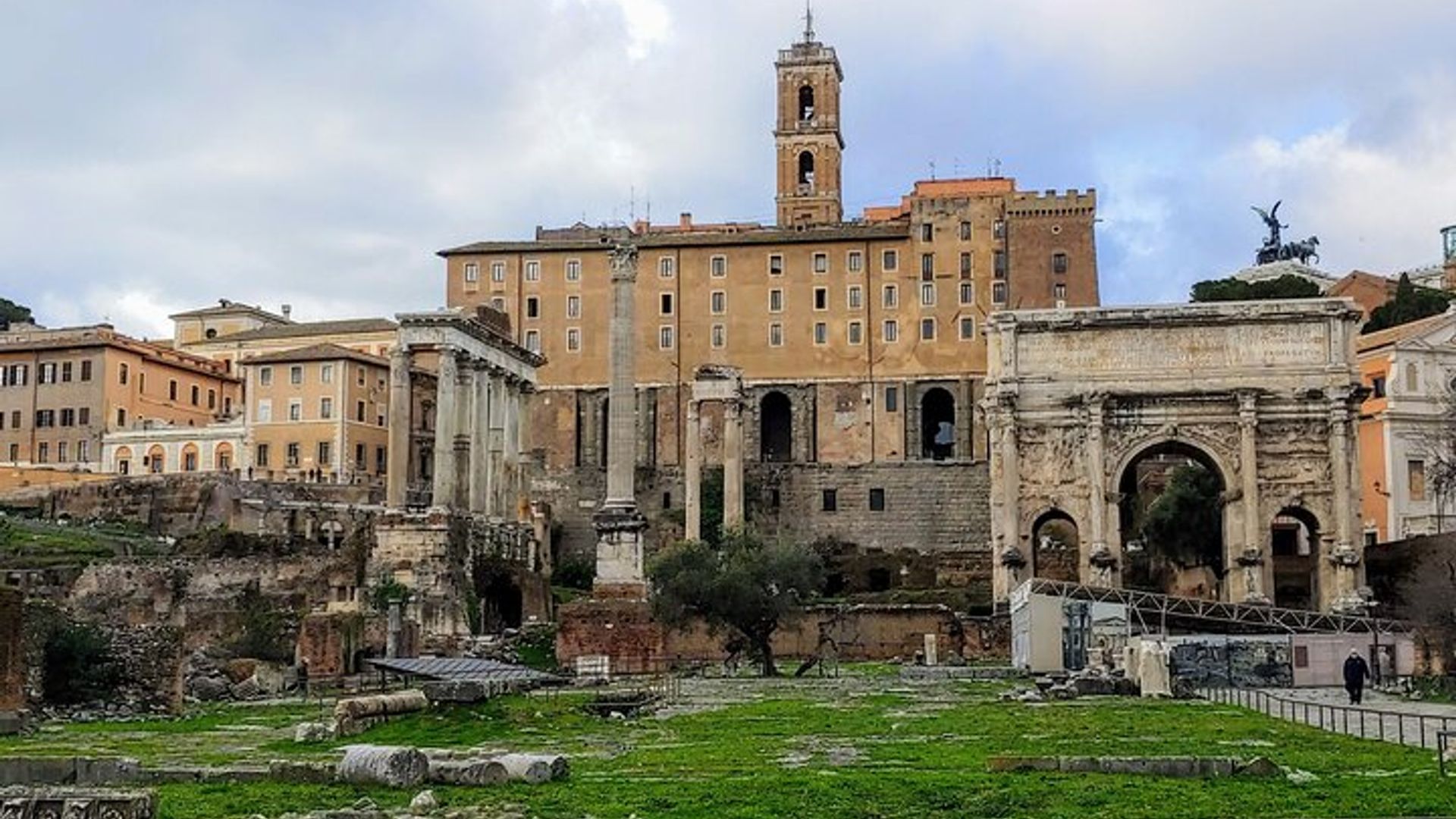 Rome: Visite guidée du Colisée avec Forum Romain et Colline Palatine