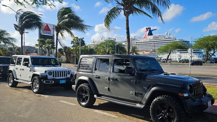 Aruba: Jeep Wrangler All-Day Rental