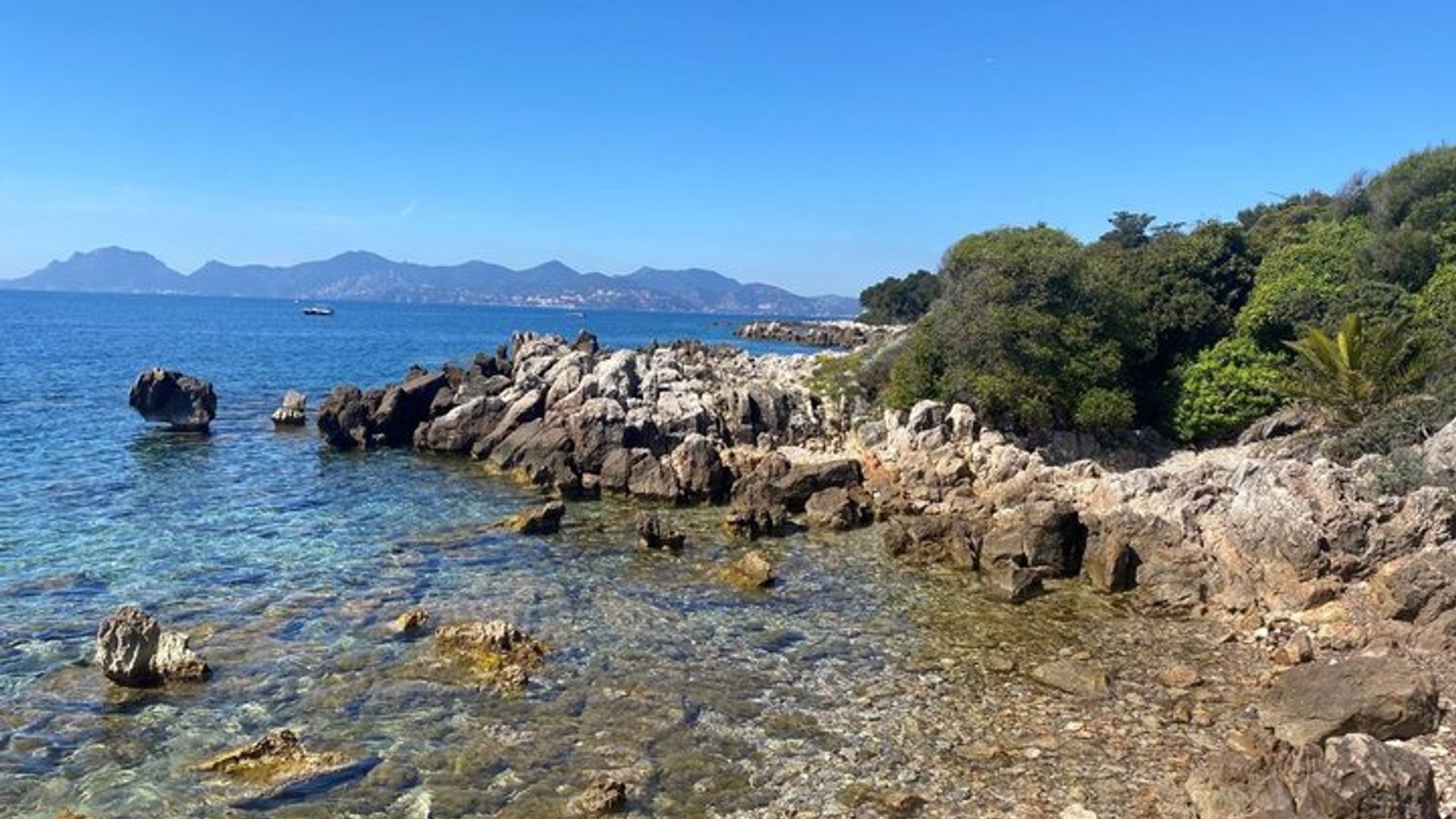 Cannes Lerins Islands Excursión privada de medio día de buceo con vela