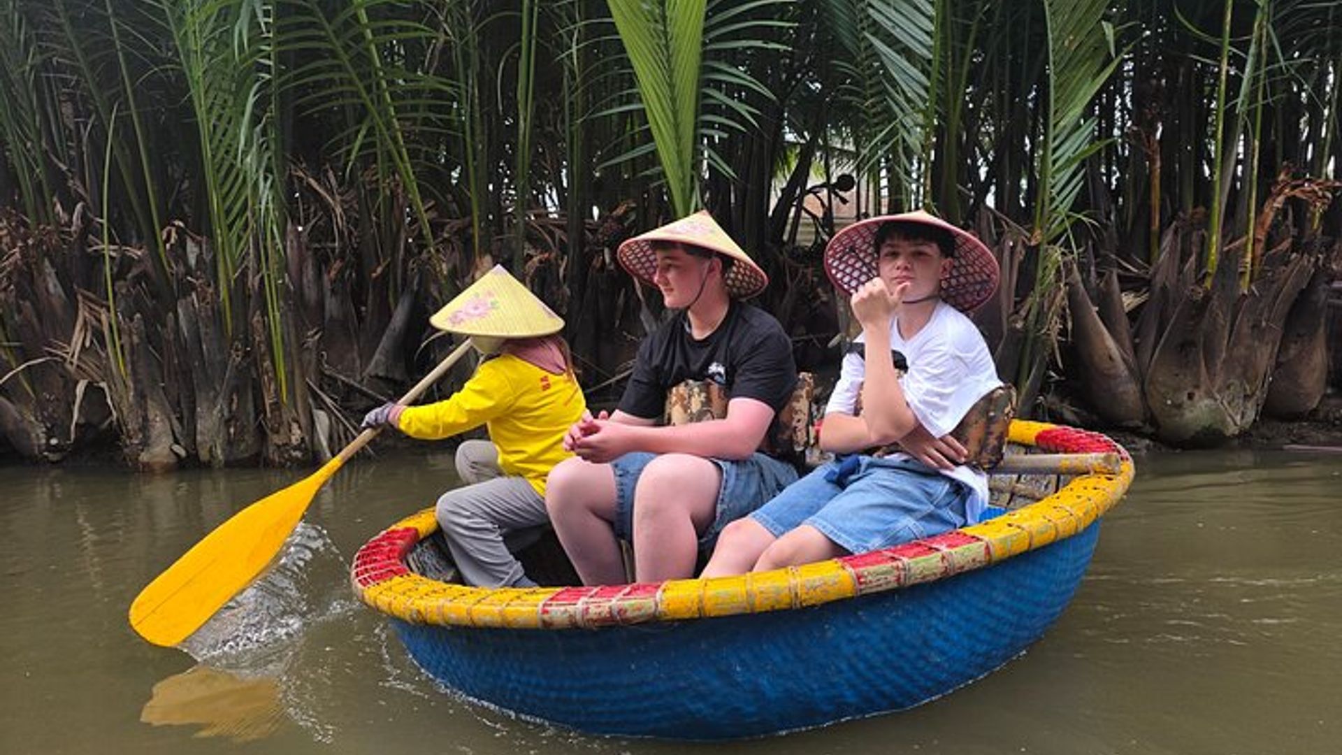 Tour privado/puerto de Chan May a Hoi An/masaje de canasta en barco y pie