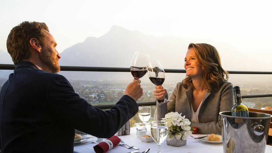 Dinner and Best of Mozart concert at historic fortress in Salzburg