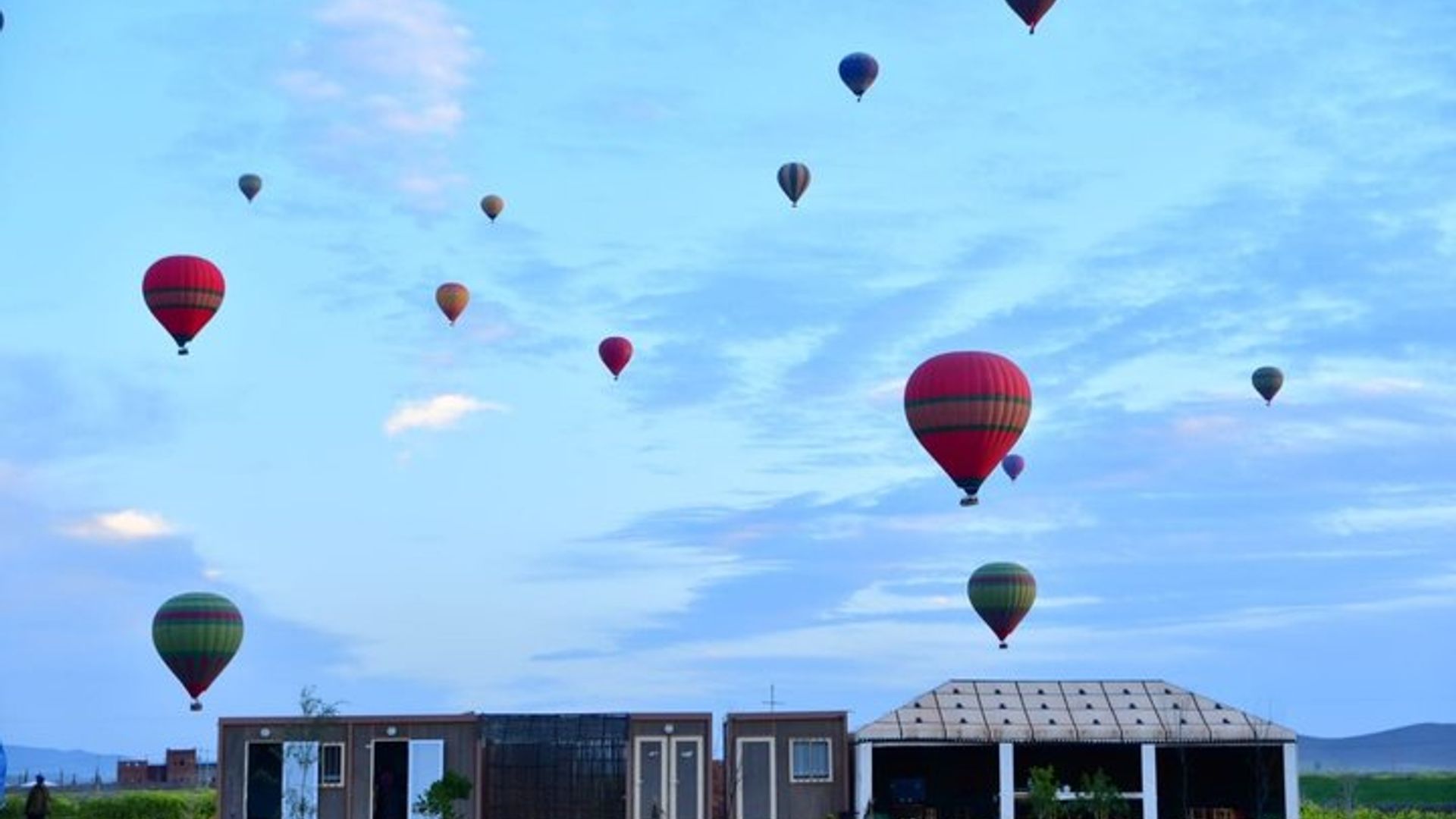 Marrakesch : Heißluftballonflug mit Frühstück