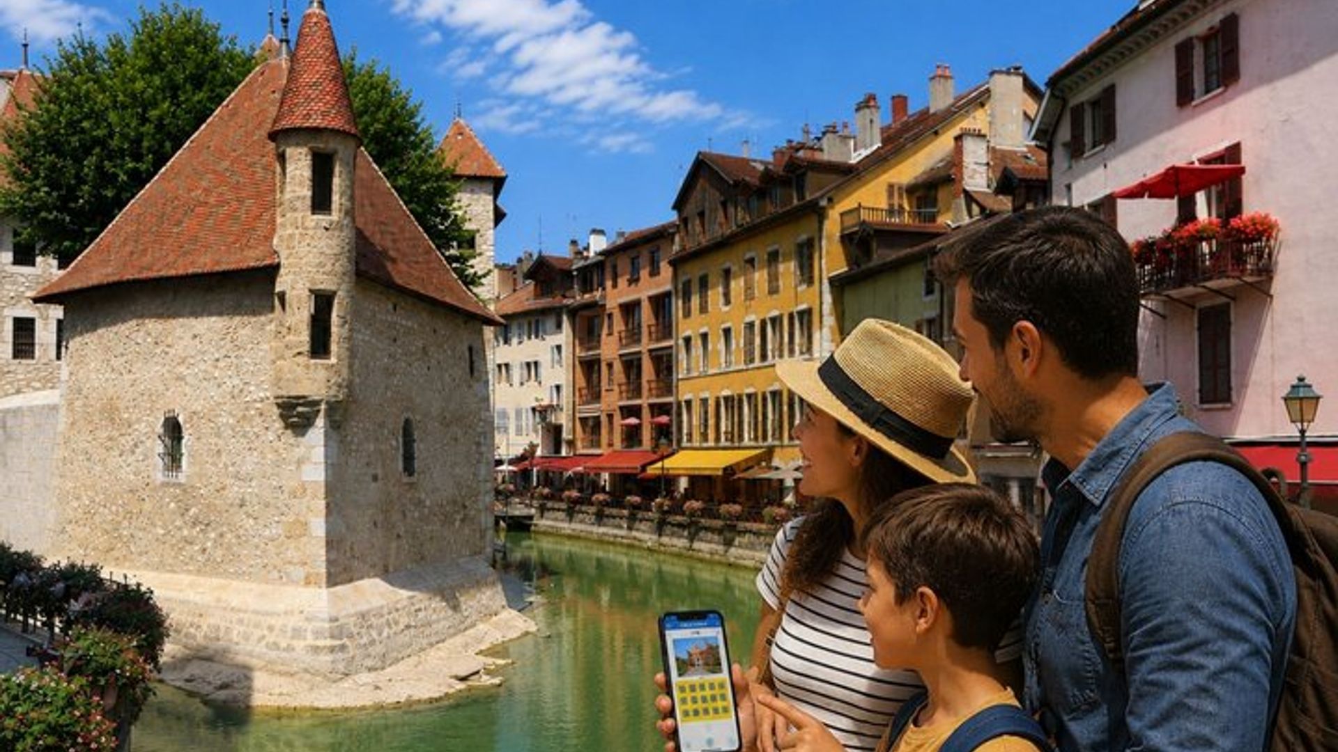 Annecy chasse au trésor & Highlights visite à pied autonome