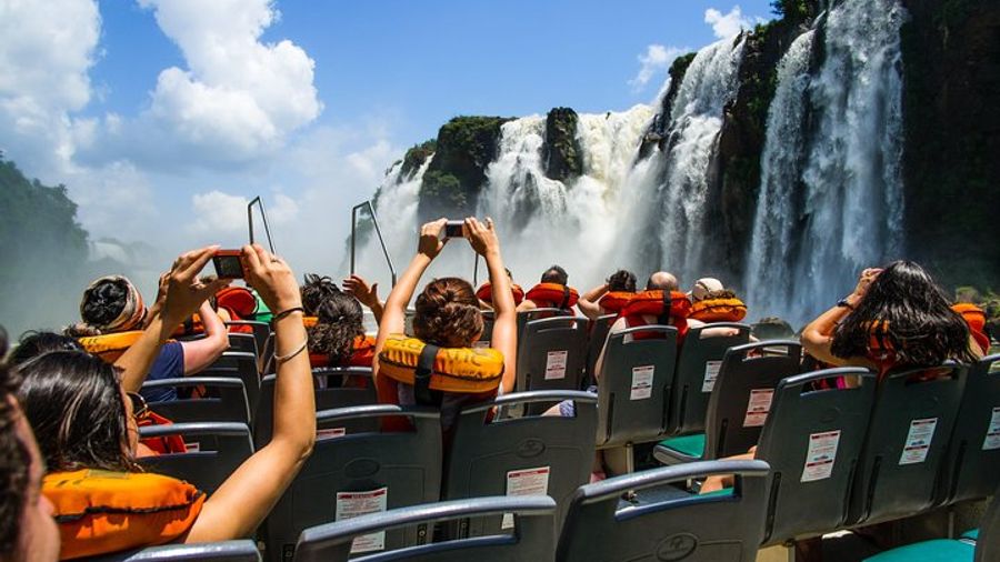 Iguazu Falls: Boat, Train, and Safari Truck From Puerto Iguazu