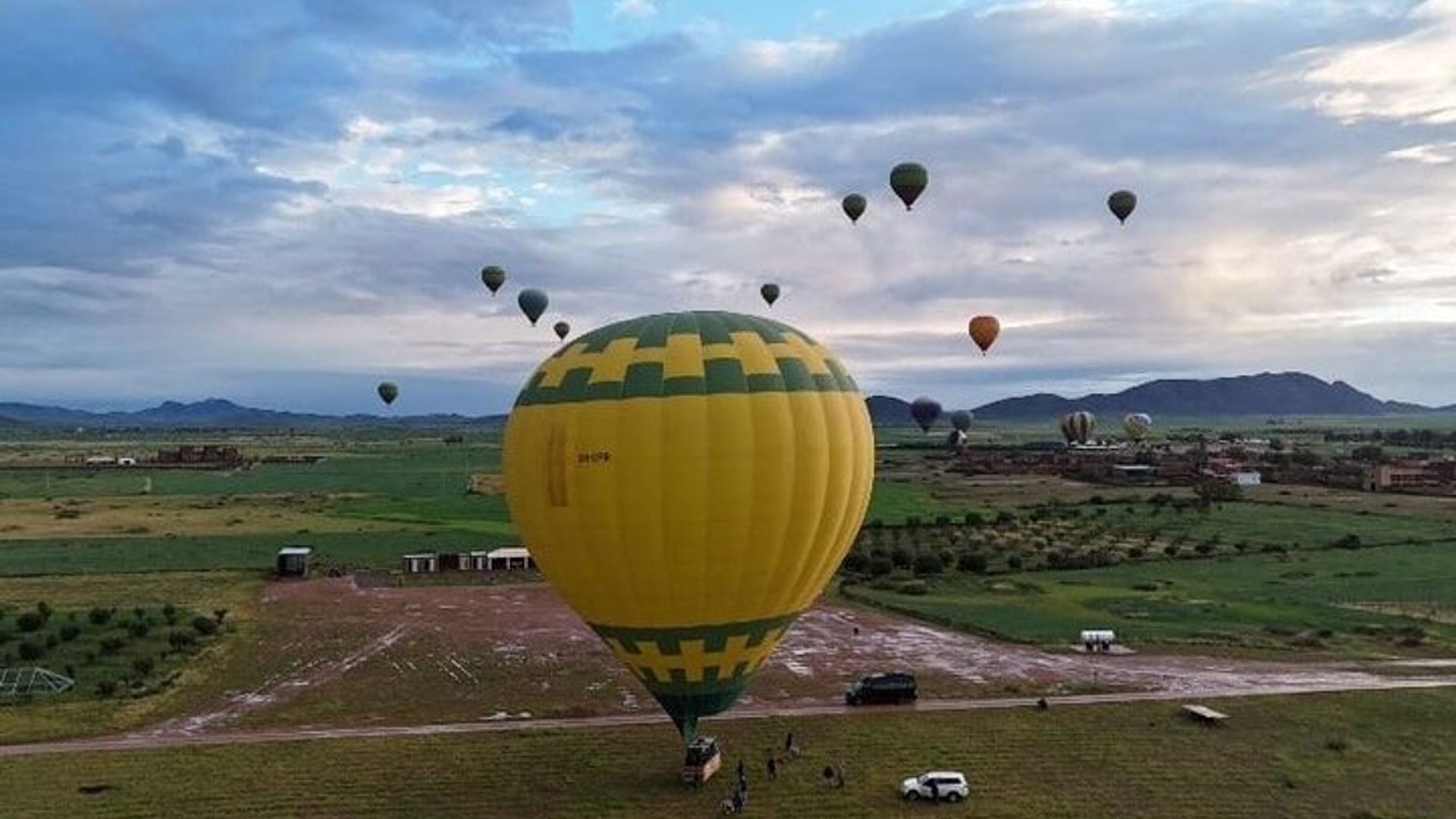 Marrakech : Vol en montgolfière avec Petit-déjeuner