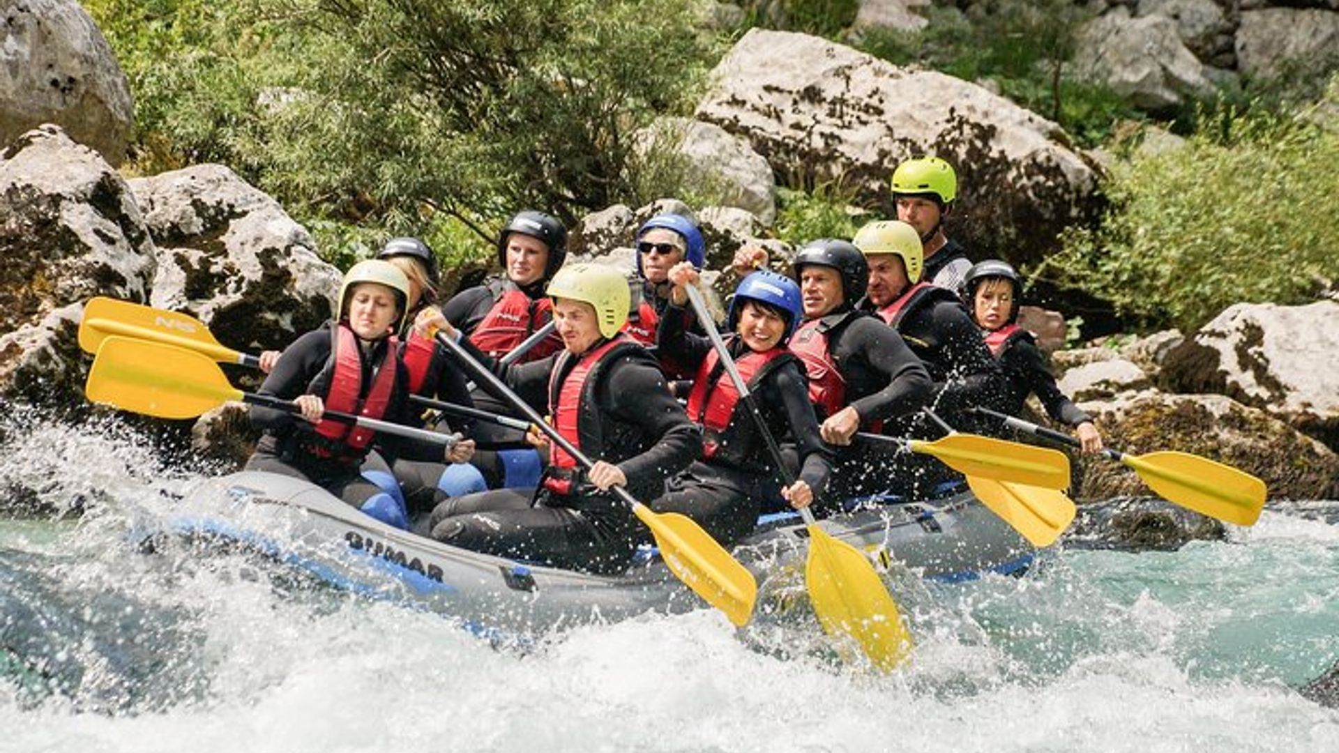 Soca River Whitewater Rafting Adventure in Bovec