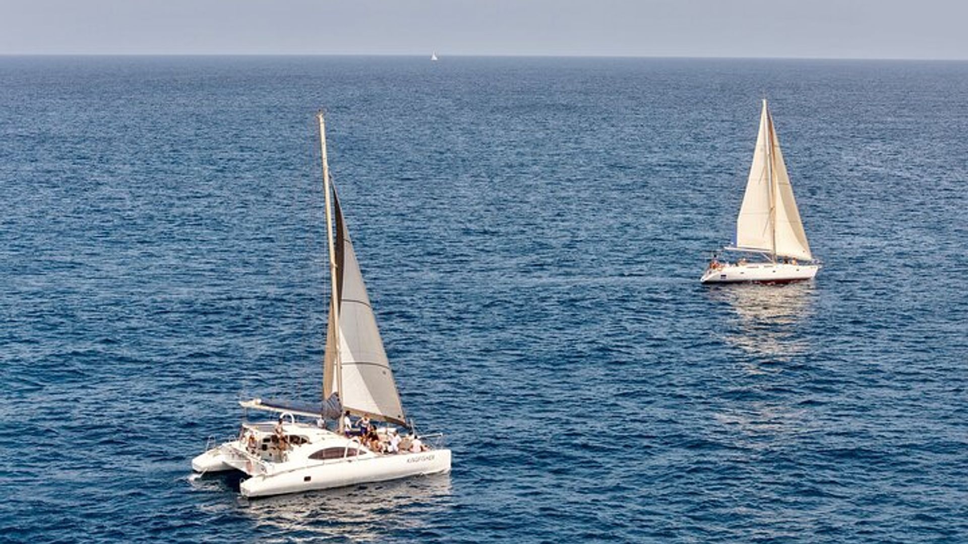 Tour en catamarán para grupos pequeños de Santa María