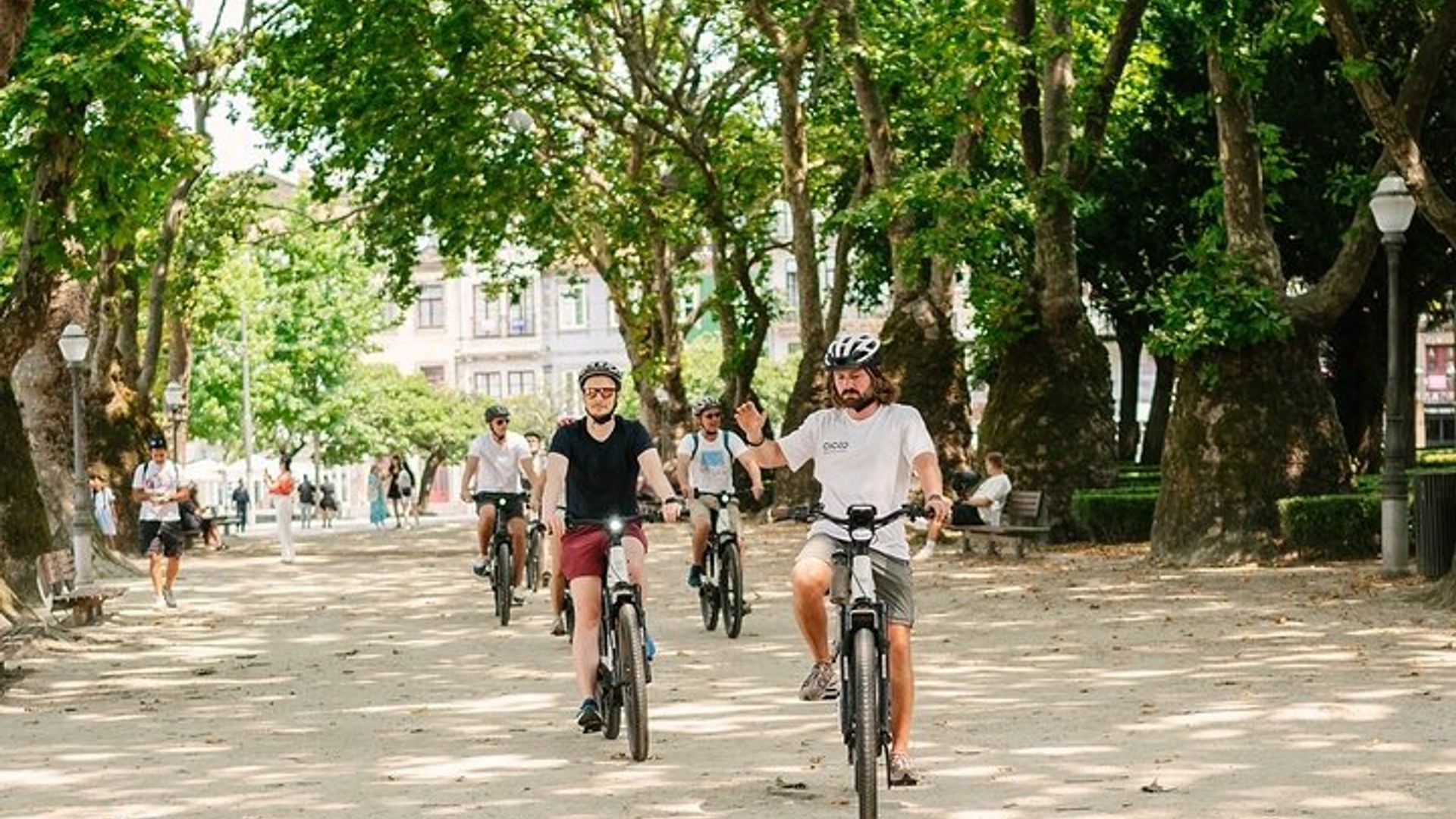 Visite en vélo électrique des points forts de Porto en petit groupe