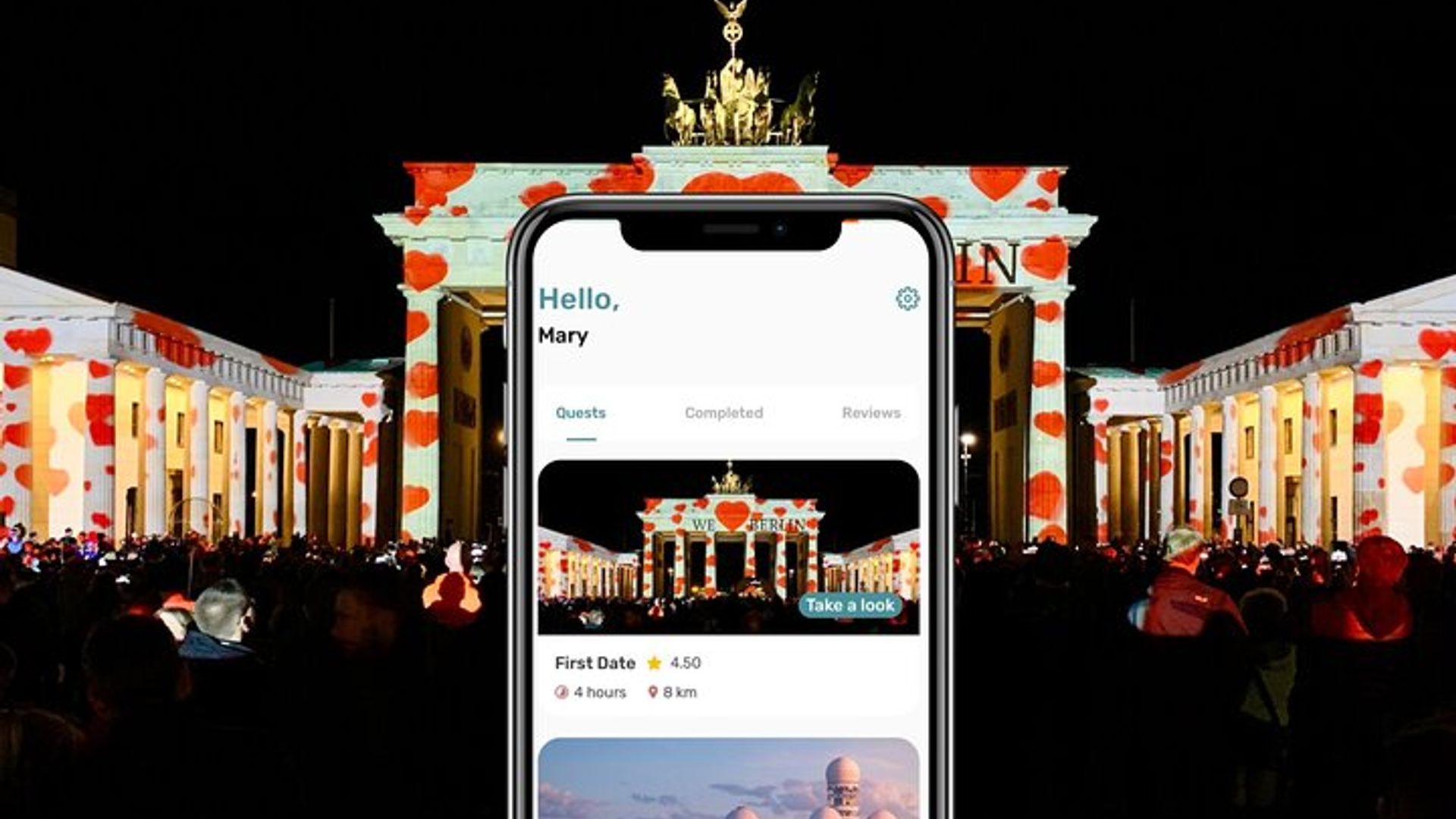 Self-Guided City Quest & First Date in Berlin