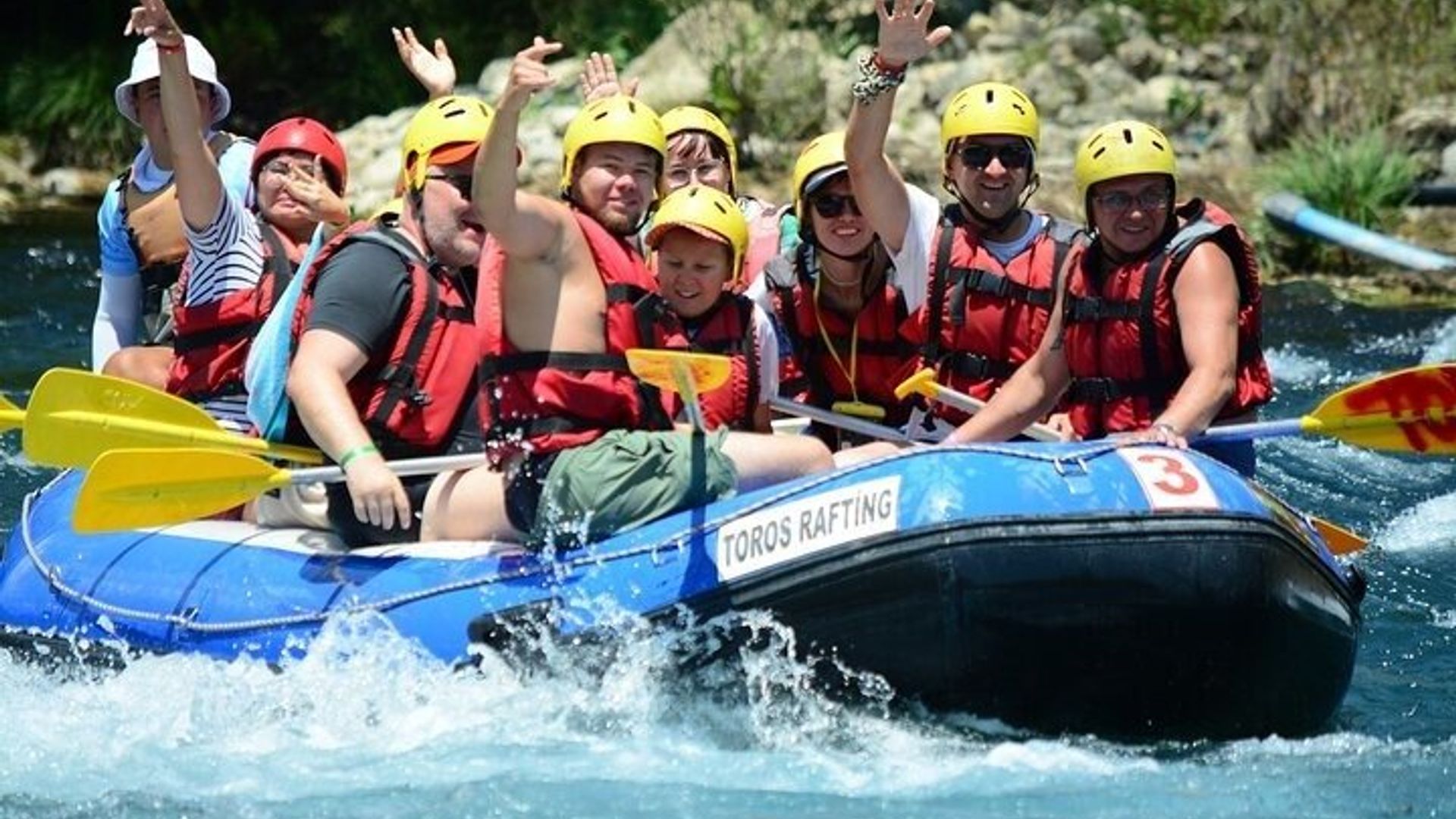 River Rafting, Ziplineing & Quad Safari with Transfer from Belek