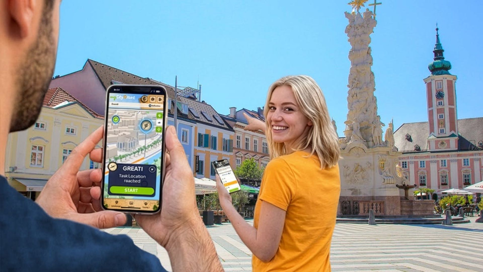Self-guided digital scavenger hunt in St. Pölten