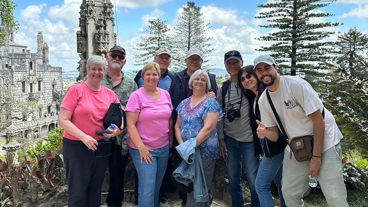 Half-Day Sintra Pena and Regaleira palace with Small Group