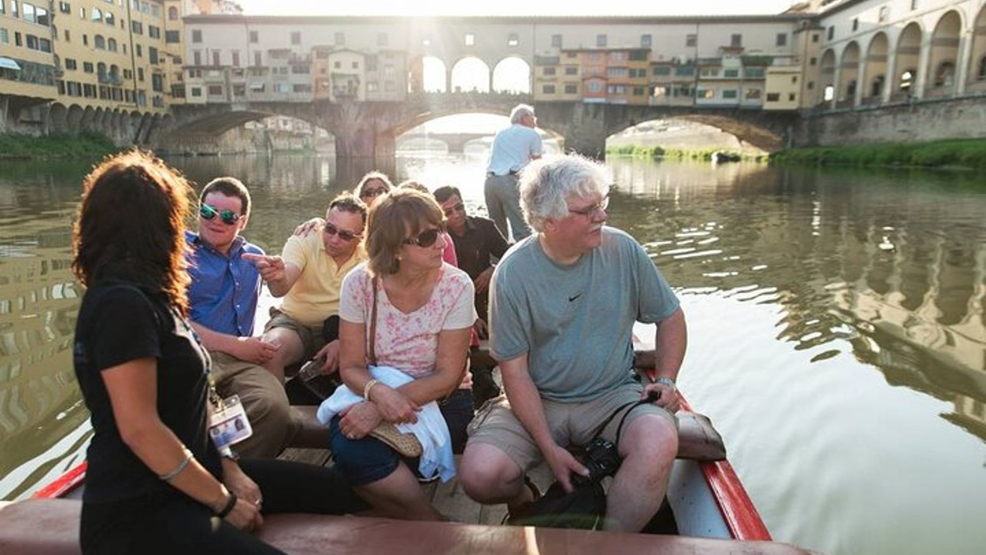 Florence River Cruise on a Traditional Barchetto