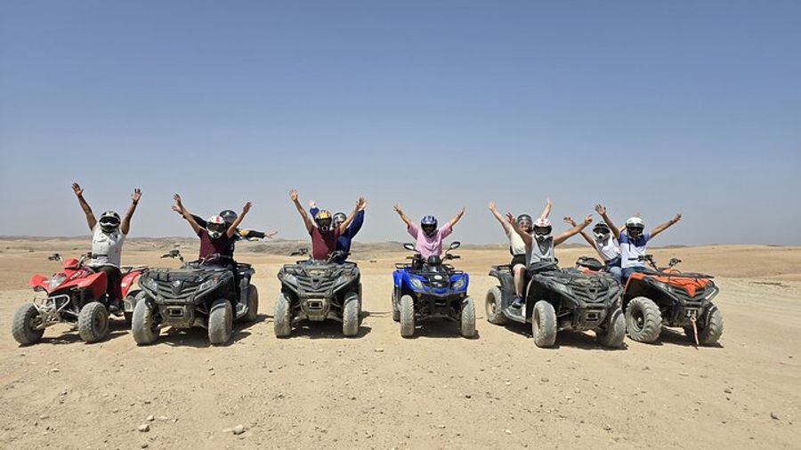 Marrakech ATV Guided Agafay Desert Adventure